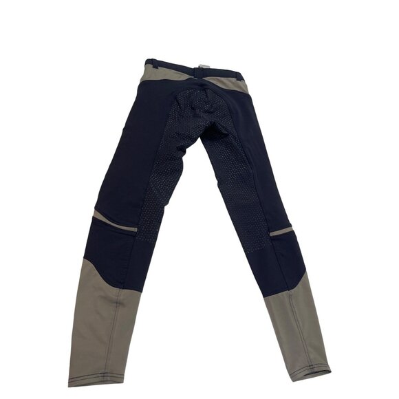 Felix Bühler Womens Navy & Gray Riding Breeches Size 24 Stretch Fabric 89f - Picture 2 of 6